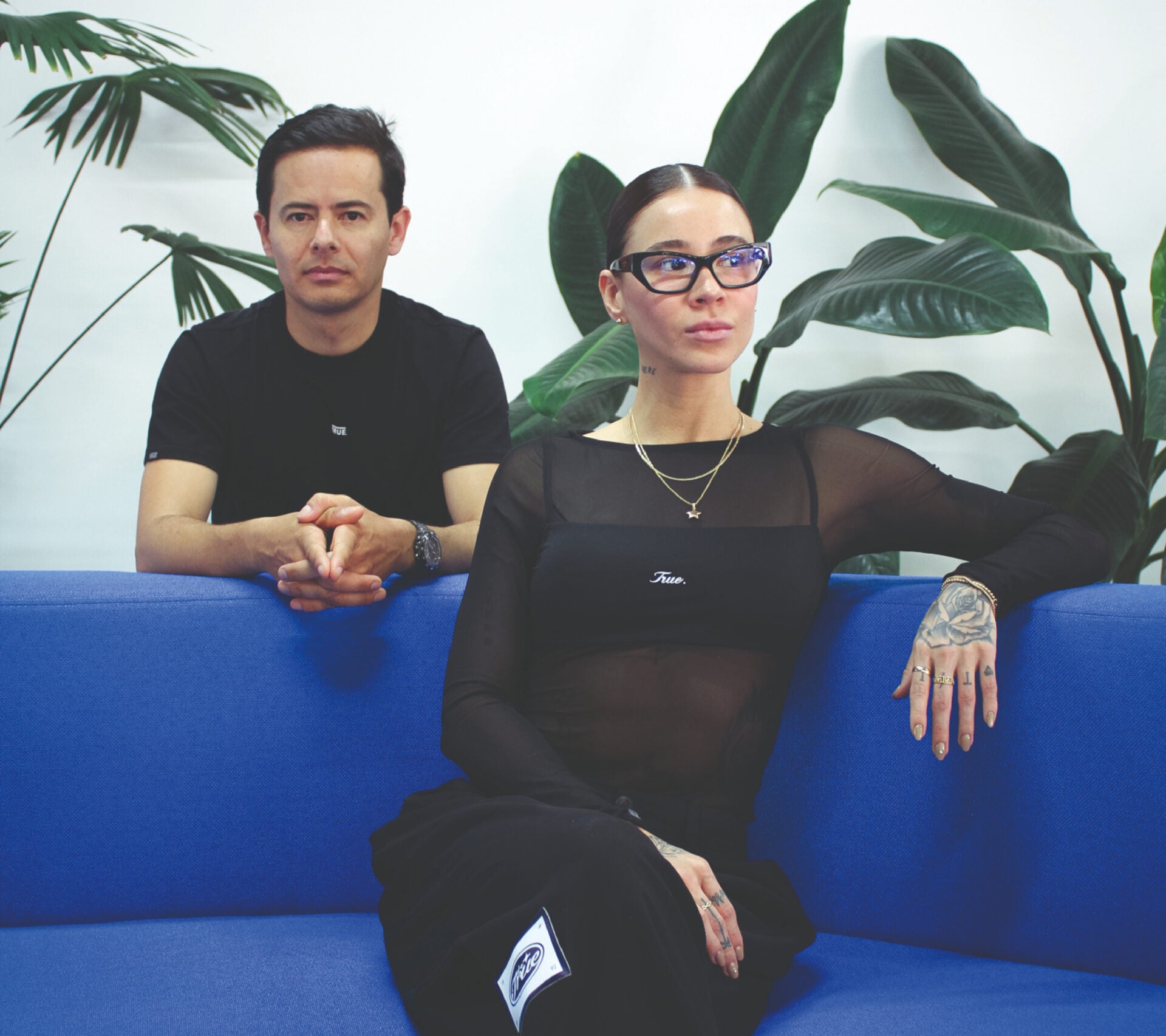 Daniela Valencia y Pablo Valencia, fundadores de True.