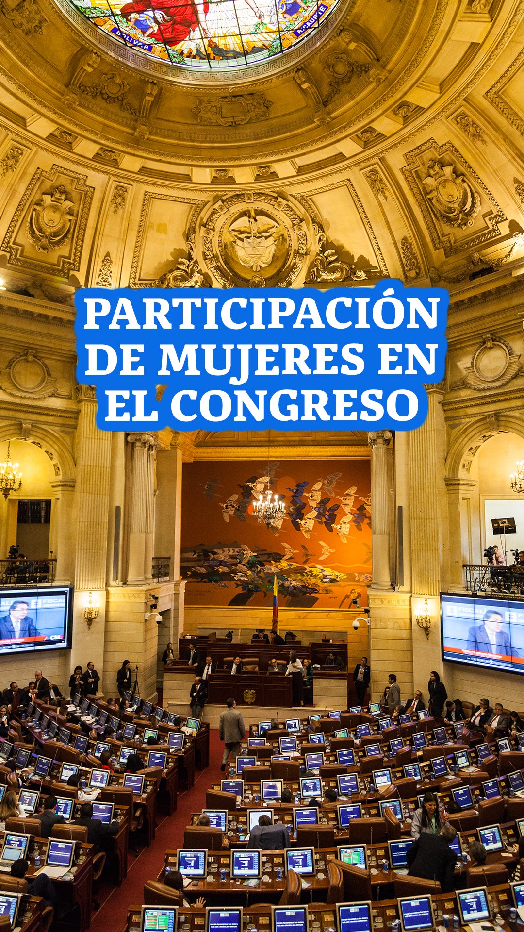 Participación de mujeres en el Congreso