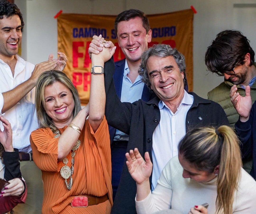 Sergio Fajardo y Edna Bonilla