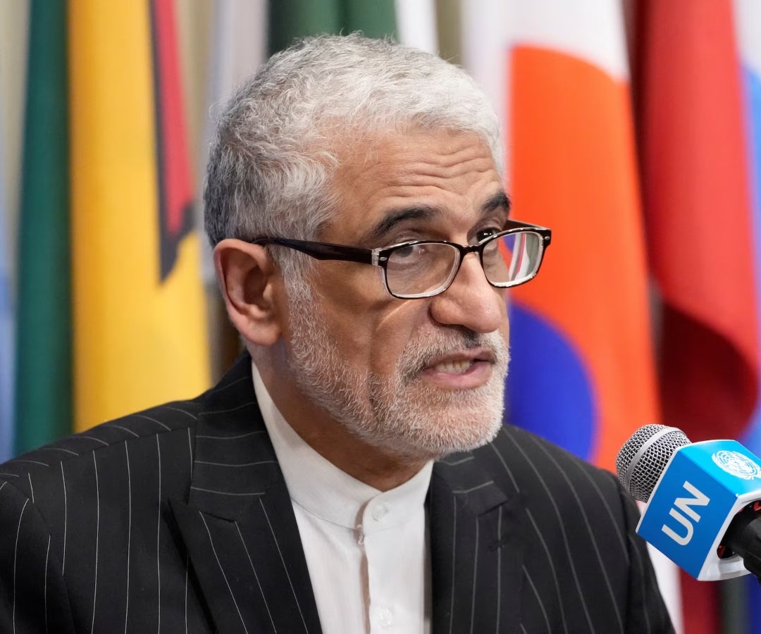 Embajador de la república islámica ante la ONU, Amir Saeid Iravani