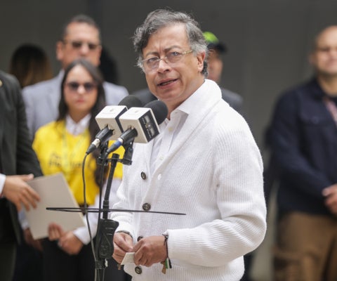 Gustavo Petro, presidente de Colombia
