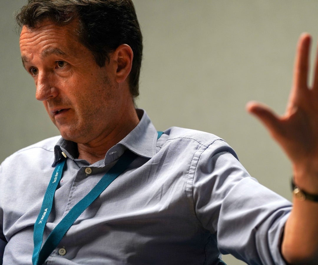 Ángel Escribano, presidente de Indra