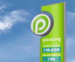 Parking frenó el logo de P Outsourcing por similitud