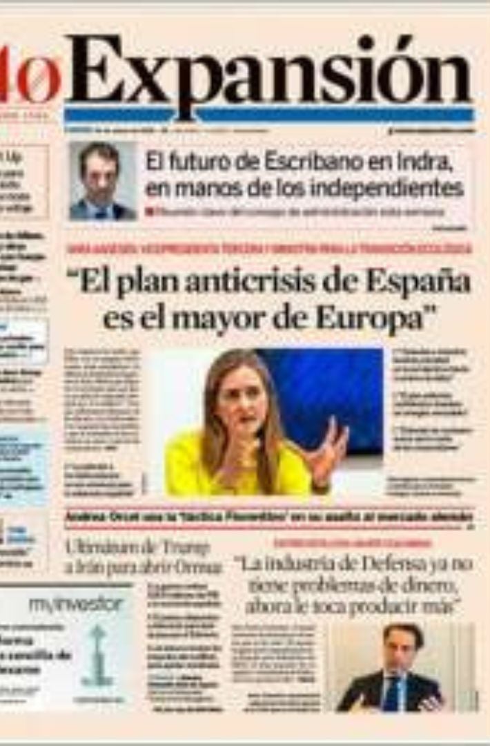 Portada Expansión del 23 de marzo de 2026