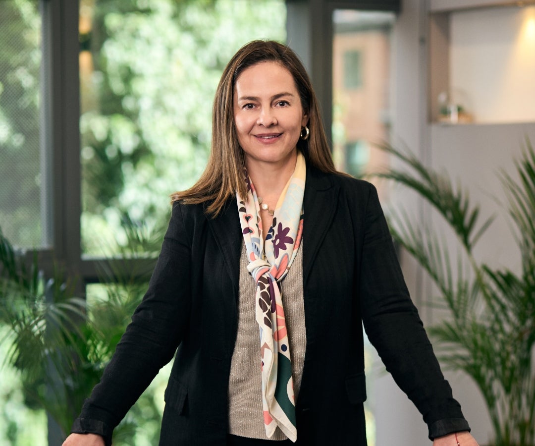 Martha Woodcock, presidente de Banco Santander Colombia