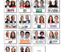 La Registraduría sorteó las posiciones en el tarjetón para las elecciones presidenciales