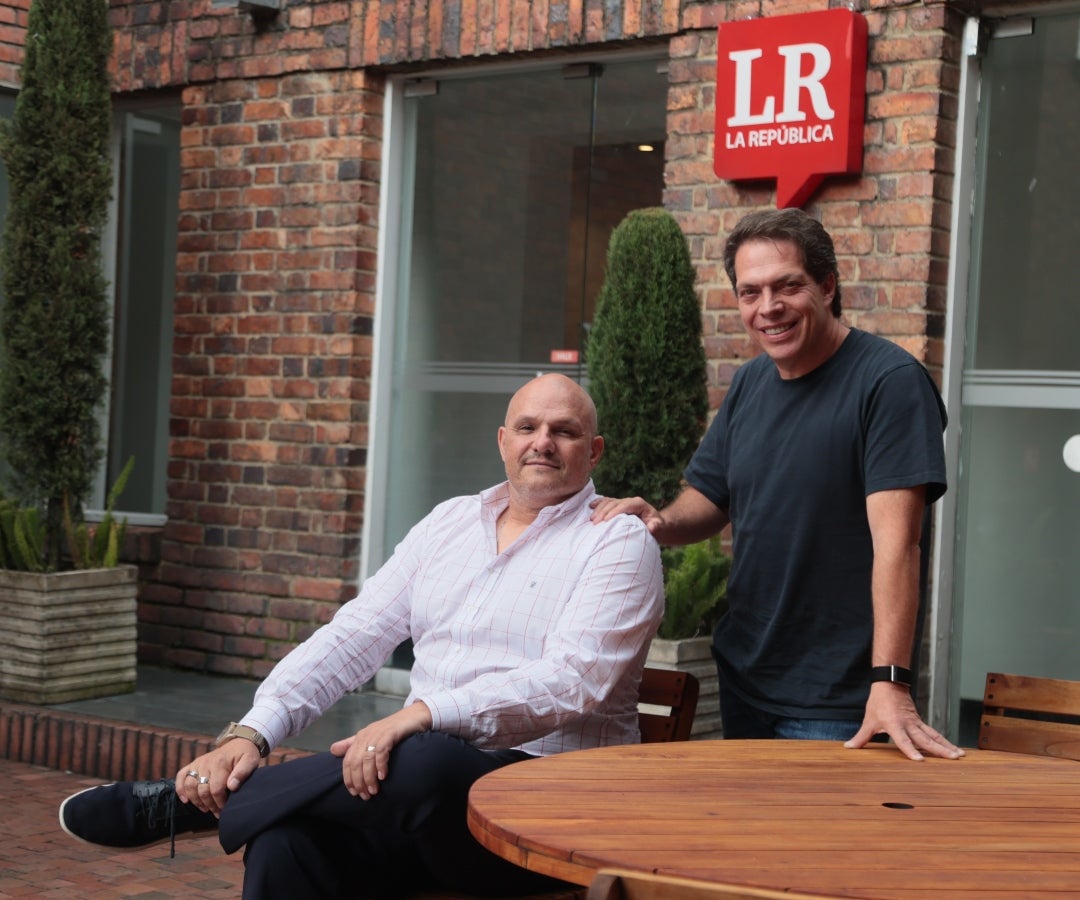 Eric Tourtel, CEO de MiQ para Latam, y Alberto Pardo, CEO de Adsmovil.