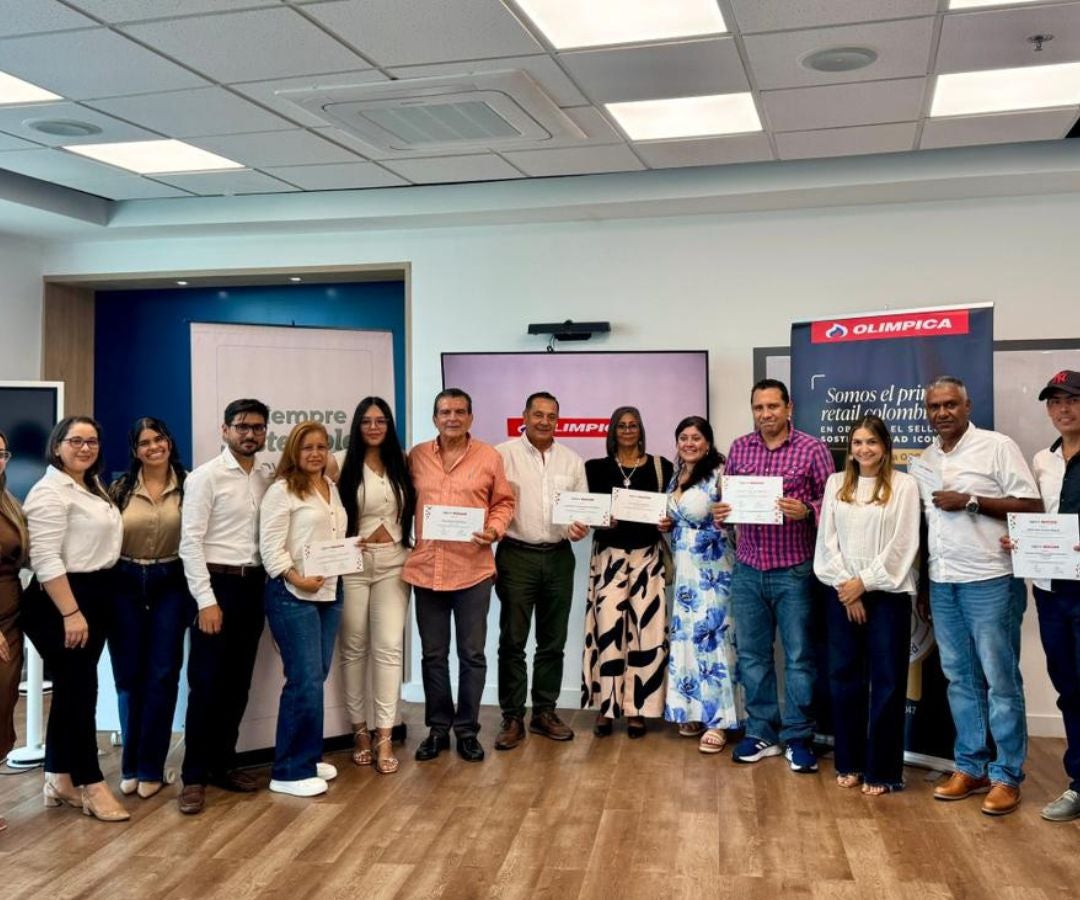Olímpica capacitó a 32 proveedores para fortalecer sostenibilidad y eficiencia en retail