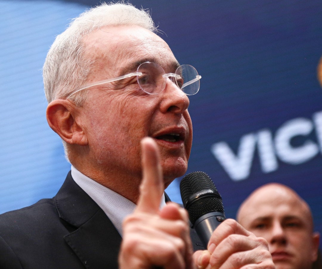 Álvaro Uribe Vélez, expresidente de Colombia