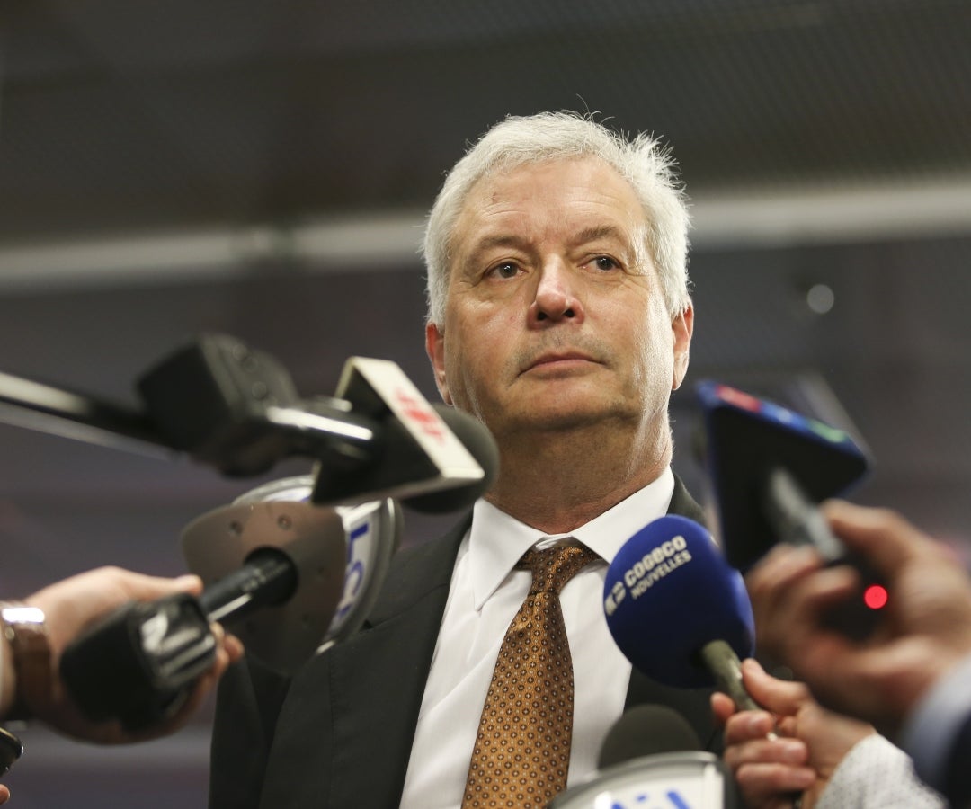 El director ejecutivo de Air Canada, Michael Rousseau