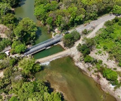 Empezó a operar puente militar sobre el río Mendihuaca entre La Guajira y Magdalena