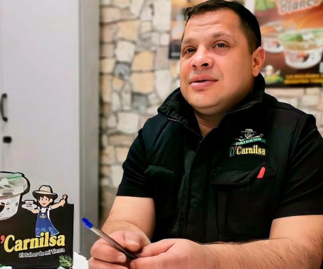 Carlos Andrés Quintero, fundador de D’Carnilsa