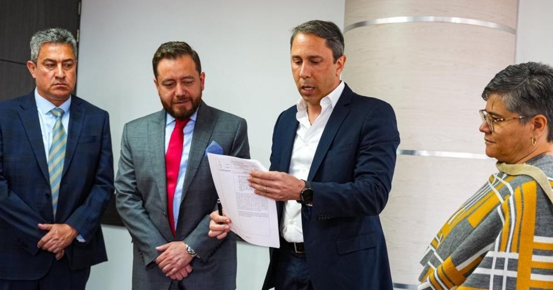 ANI firmó acta de inicio para la ampliación de la Autopista Norte en Accesos Norte Fase II