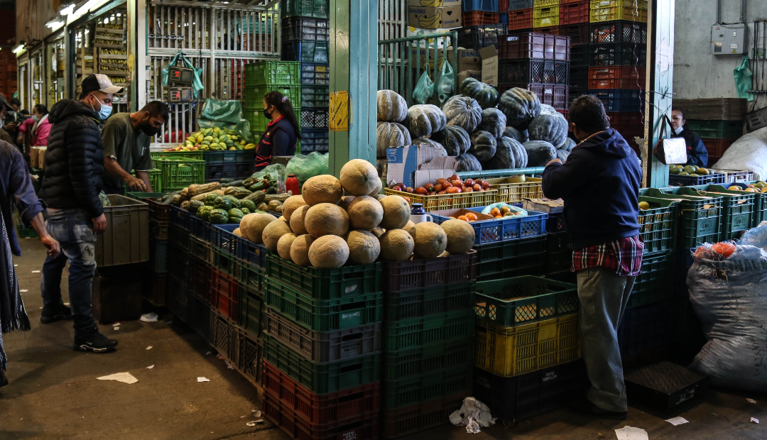 Alimentos en Corabastos