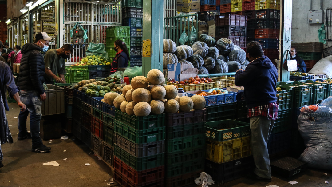 Alimentos en Corabastos