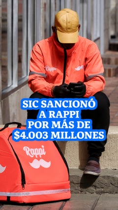 SIC sancionó a Rappi