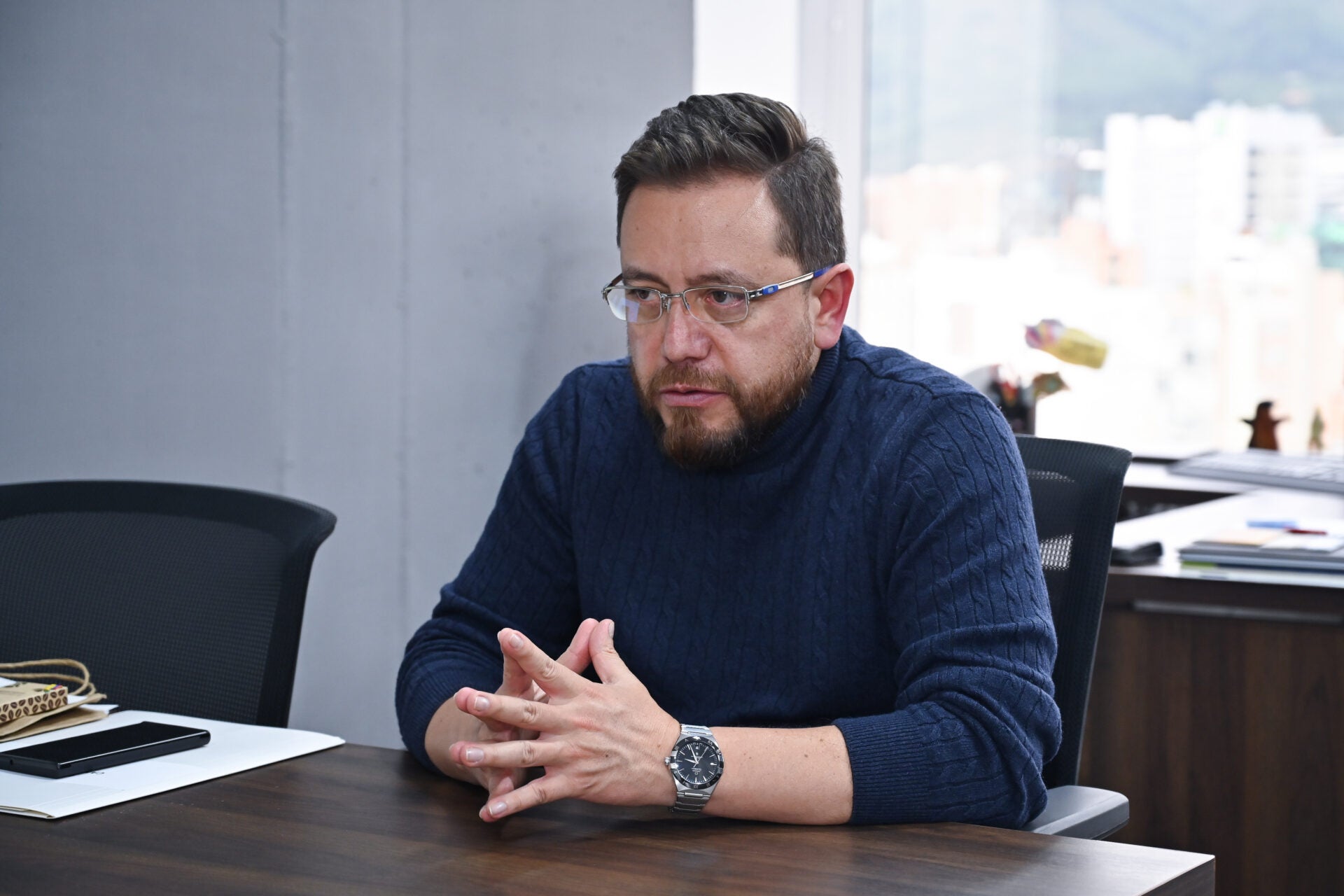 Juan Manuel Nariño, gte. general de Concesionaria Ruta Bogotá Norte