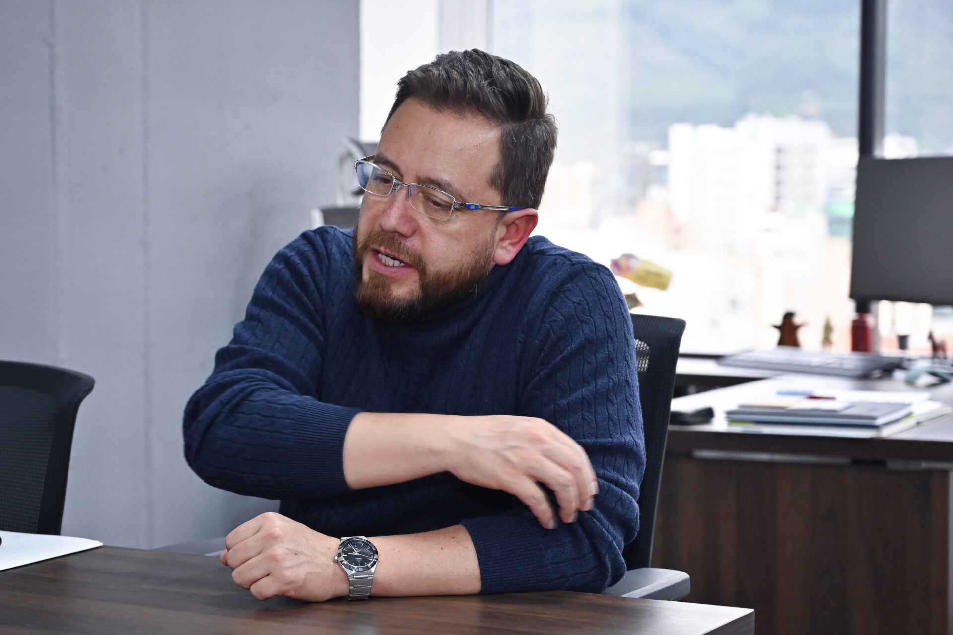 Juan Manuel Nariño, gte. general de Concesionaria Ruta Bogotá Norte