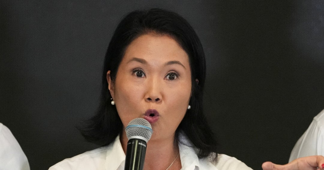 Keiko Fujimori y Rafael López Aliaga van a la segunda vuelta en las elecciones de Perú