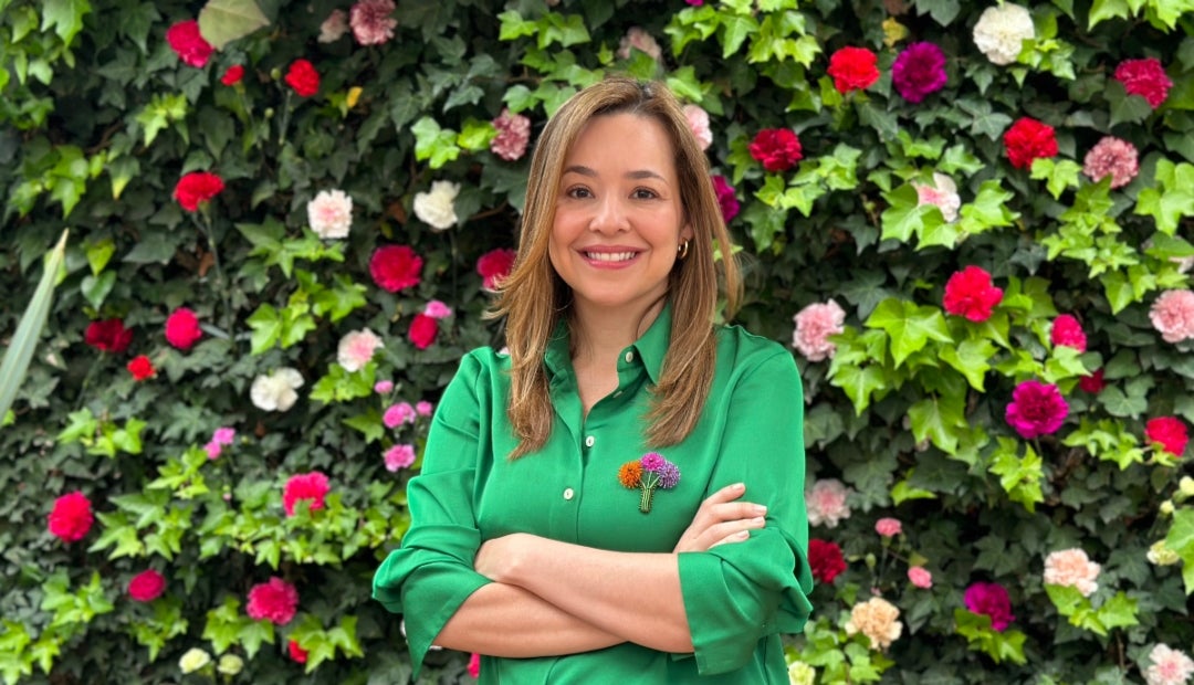 Laura Valdivieso, presidente de Asocolflores Laura Valdivieso, presidente de Asocolflores