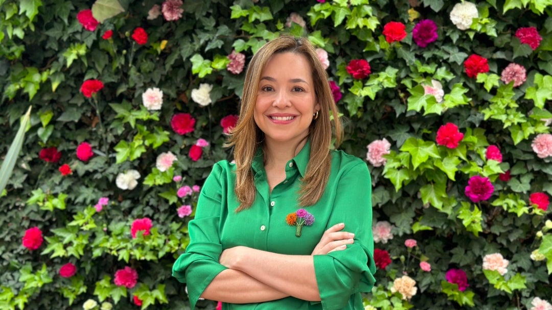Laura Valdivieso, presidente de Asocolflores