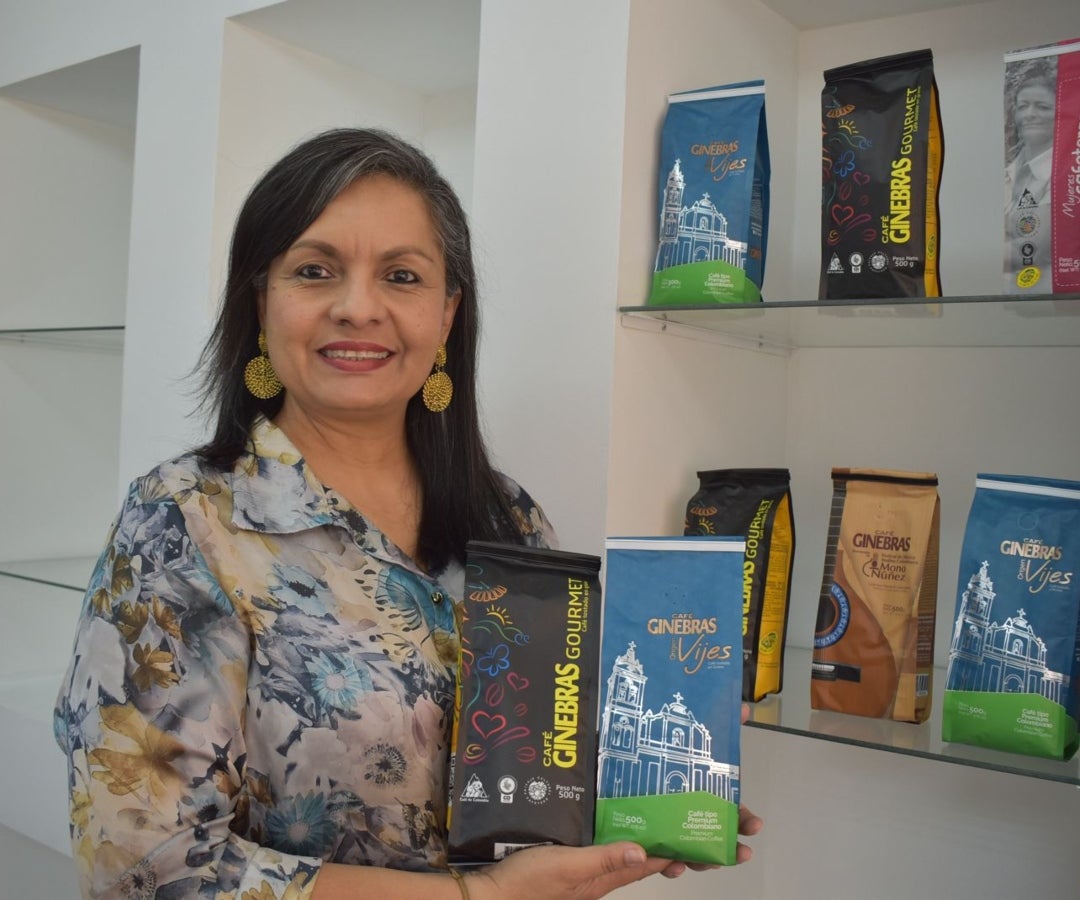 Eugenia Balanta, gerente general de Cafexcoop