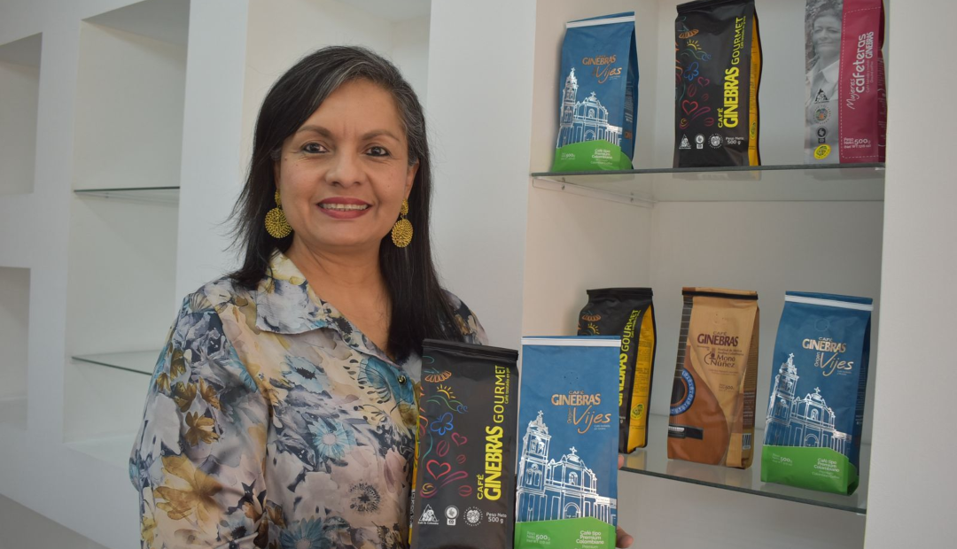 Eugenia Balanta, gerente general de Cafexcoop