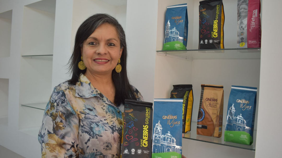 Eugenia Balanta, gerente general de Cafexcoop