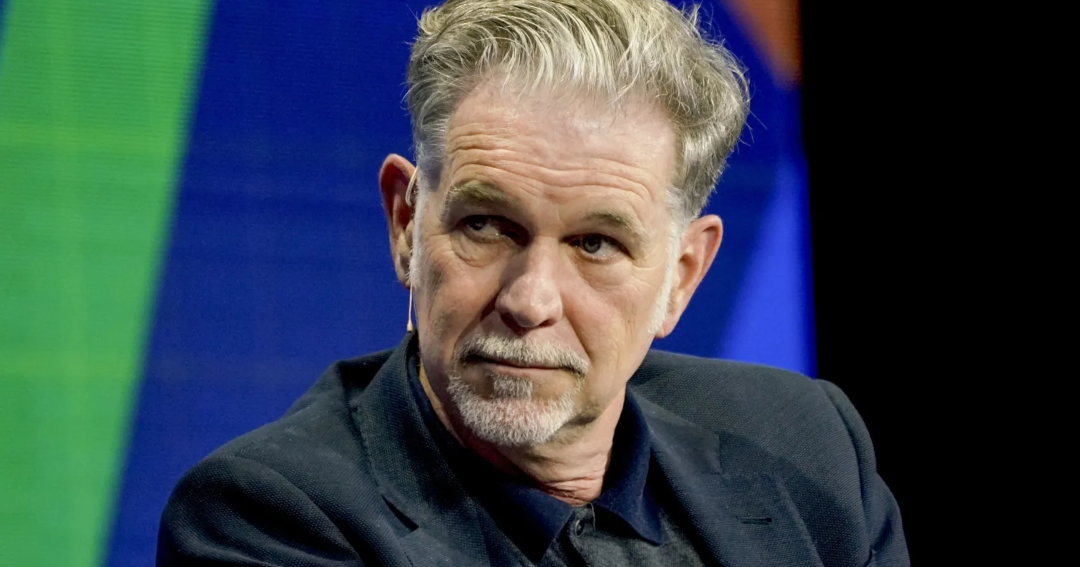 Reed Hastings, fundador y presidente de Netflix, dejará la empresa en junio de este año