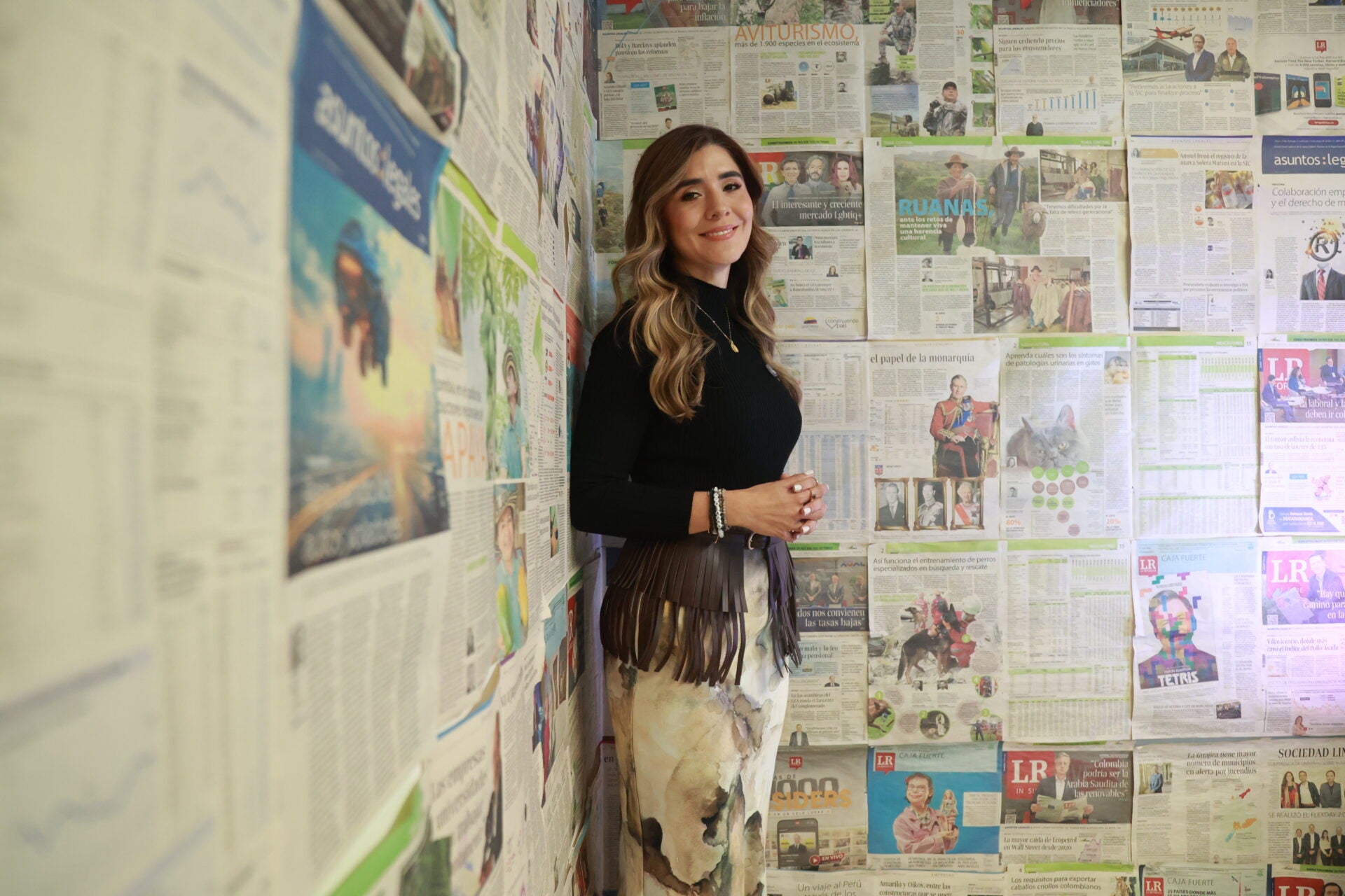 Laura Roa, presidente del Fondo Nacional del Ahorro