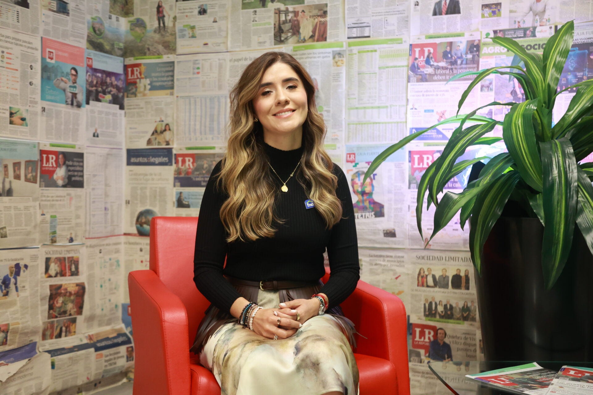 Laura Roa, presidente del Fondo Nacional del Ahorro