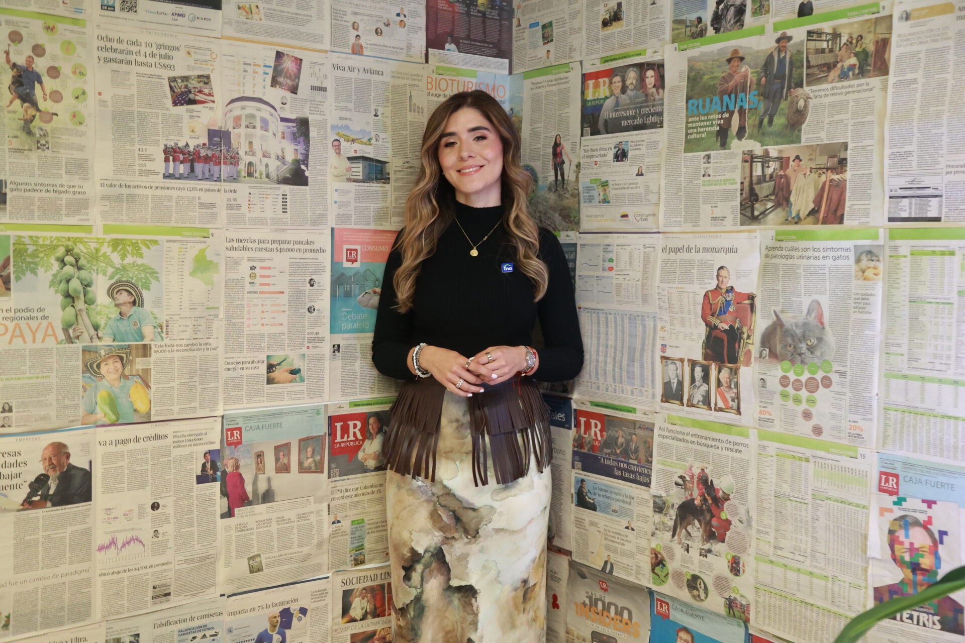 Laura Roa, presidente del Fondo Nacional del Ahorro