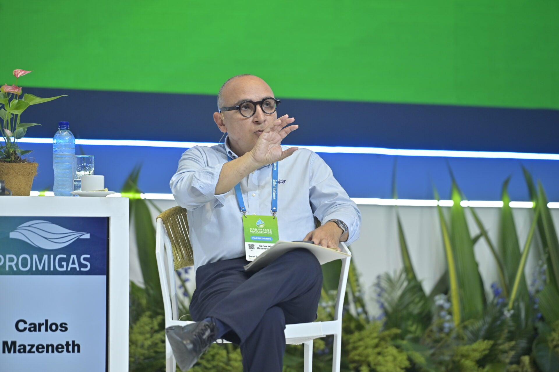 Carlos Mazeneth, gerente general de Efigas