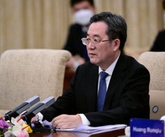 El viceprimer ministro chino, Ding Xuexiang El viceprimer ministro chino, Ding Xuexiang