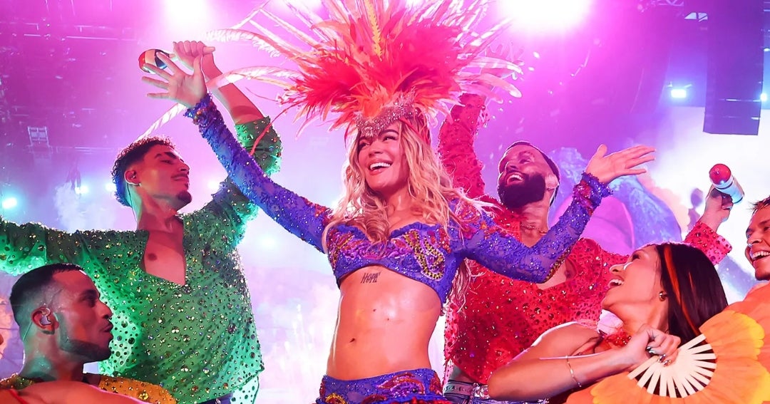 Karol G cerró Coachella con sello colombiano junto a J Balvin y Ryan Castro