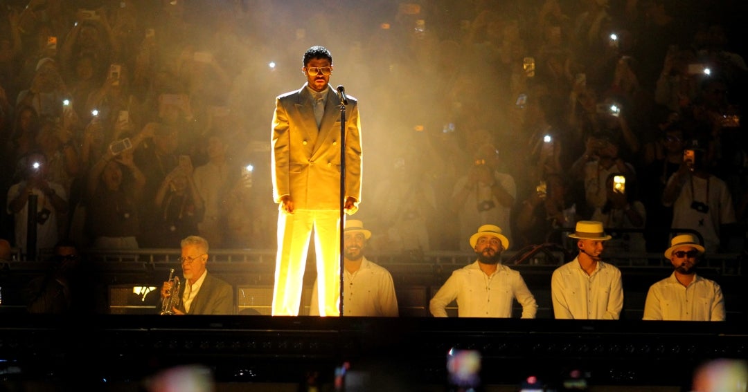 Bad Bunny protegió conciertos en el Atanasio, en Medellín, con un seguro climático