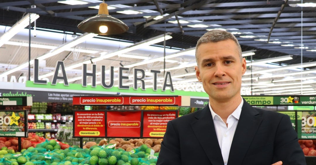 Juan Lucas Vega Palacio fue designado como el nuevo gerente general de Éxito