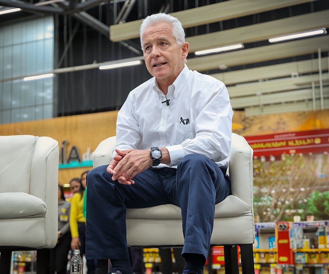Carlos Mario Giraldo, gerente del Grupo Éxito