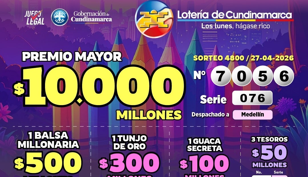 Resultados loterías 27 de abril 2026