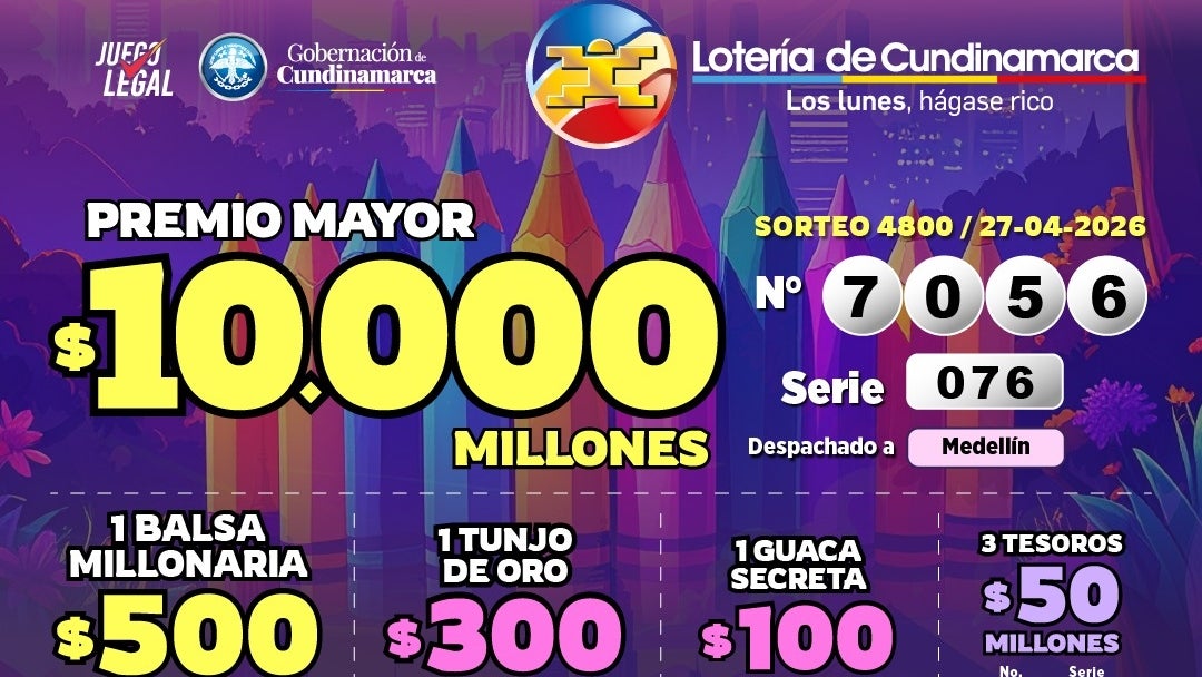 Resultados loterías 27 de abril 2026