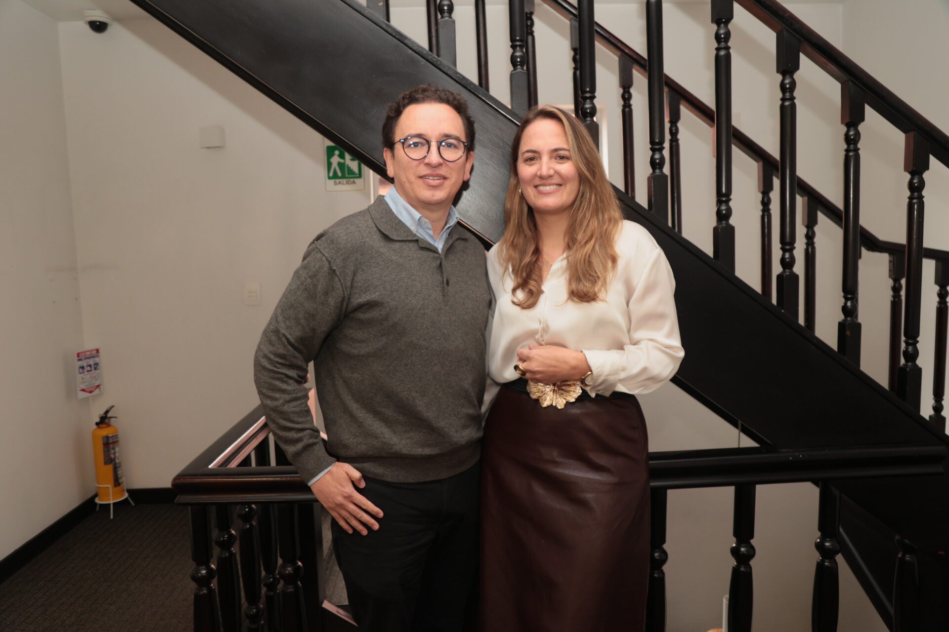 Liliana Franco y Andrés Torres, directivos de SuperWow!!!