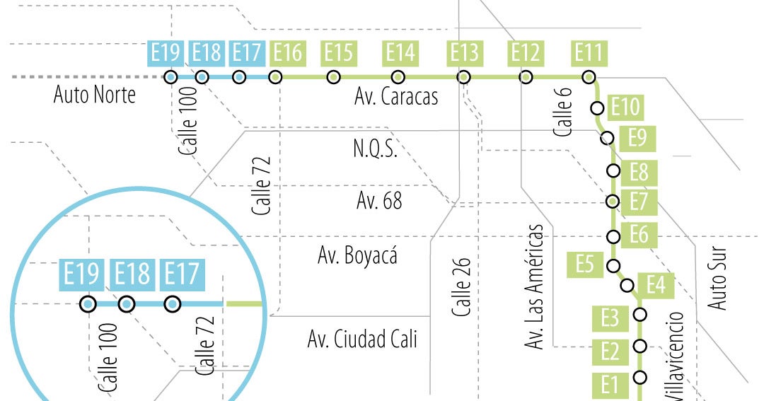Línea 1 del Metro de Bogotá se extenderá hasta la Calle 100 con tres estaciones más