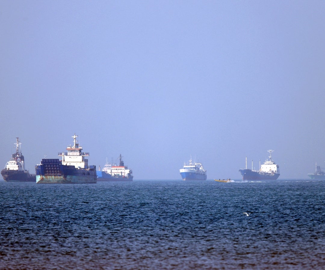 Conflicto en el Golfo Pérsico.