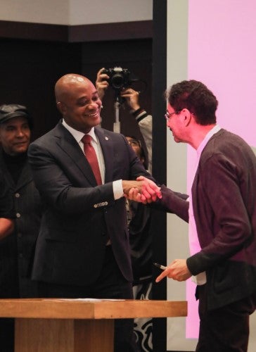 Luis Gilberto Murillo e Iván Cepeda