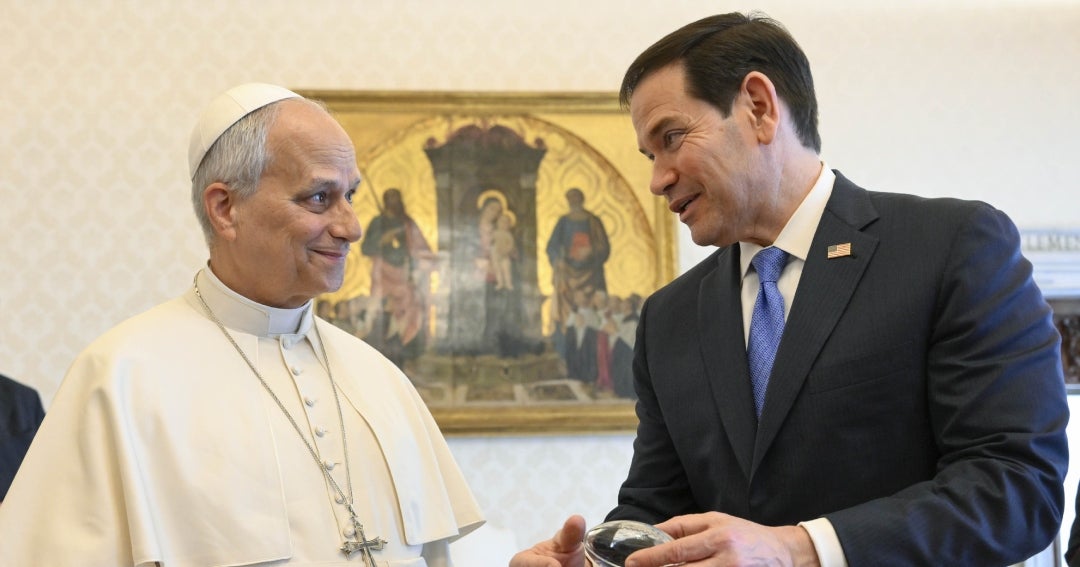 Marco Rubio promete cooperación con el Vaticano en un viaje a Italia para reconciliarse