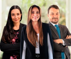 Tatiana Londoño, Nicole Ríos y Felipe Molano, socios de CMS Rodríguez-Azuero Tatiana Londoño, Nicole Ríos y Felipe Molano, socios de CMS Rodríguez-Azuero