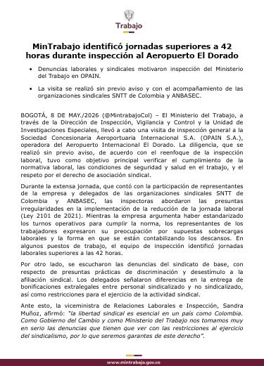 Mintrabajo