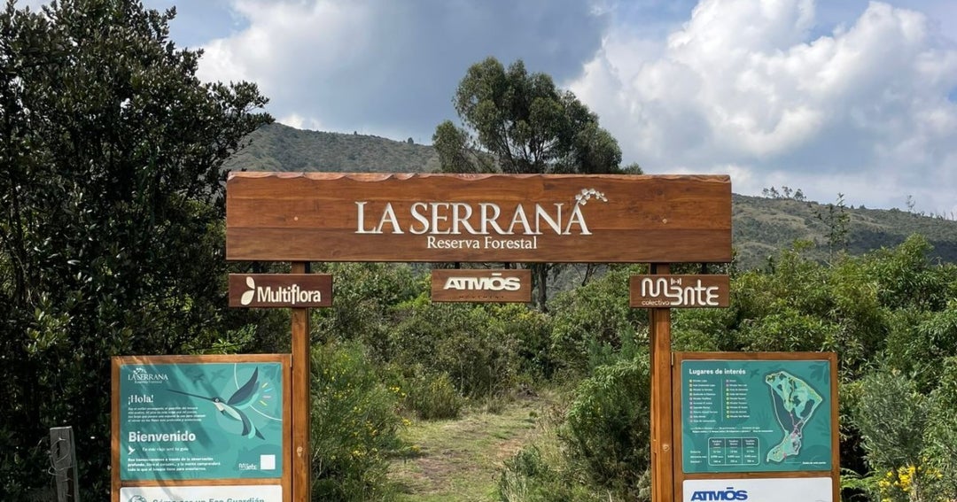Atmos lanzó sendero La Serrana con Live Happy para protección de reservas forestales