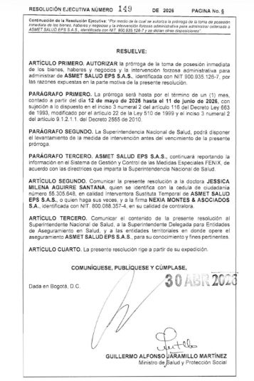 Ministerio de Salud