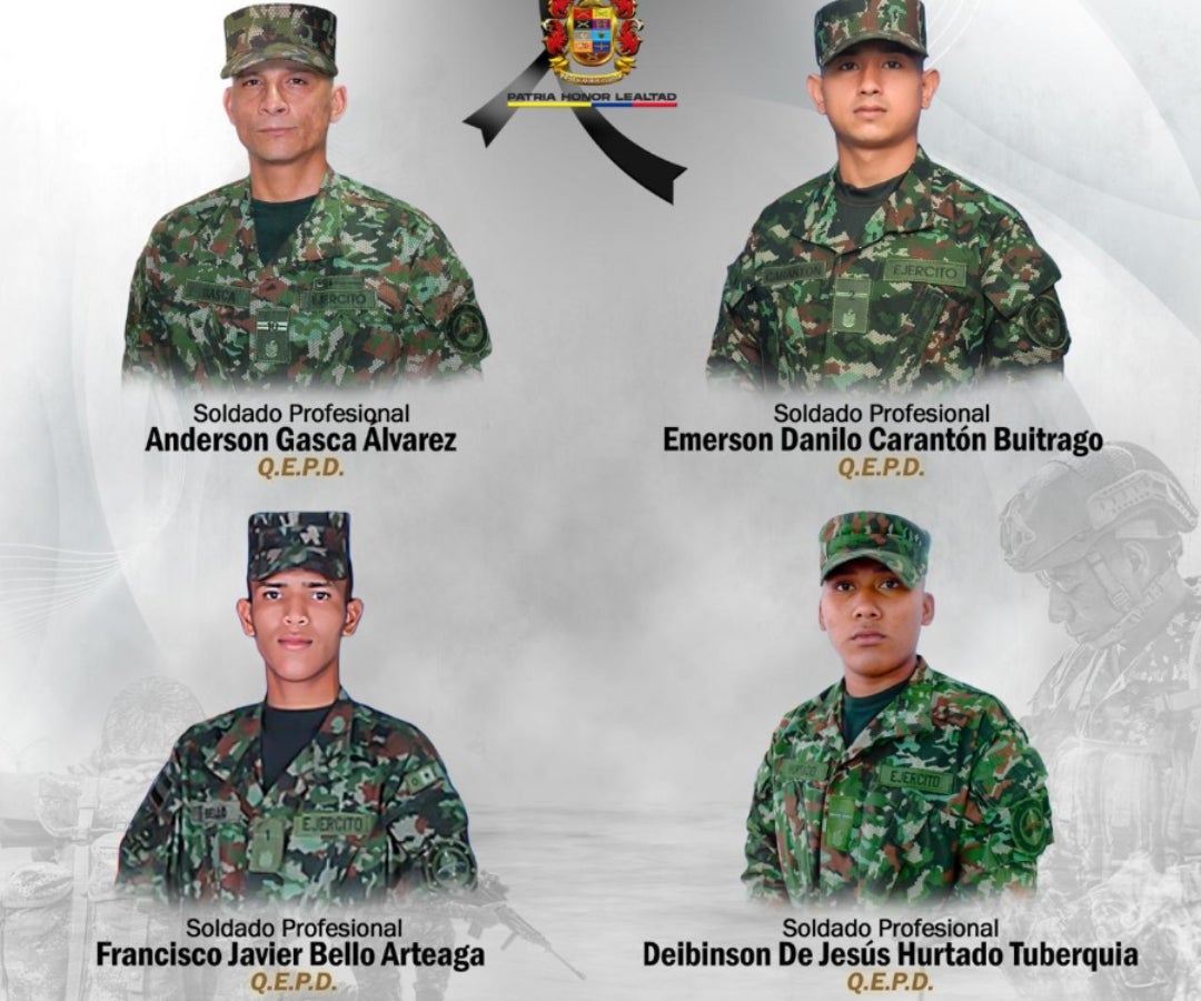 Militares fallecidos